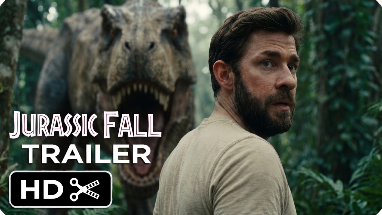 Jurassic Fall &ndash; (2026) New Movie Trailer | John Krasinski