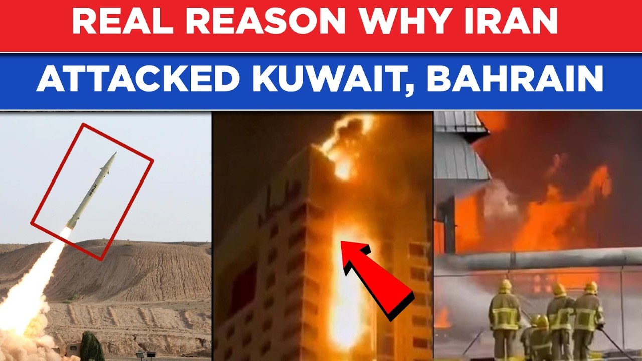 Iran Strikes Burn Gulf Again: Tehran Says Kuwait, Bahrain 'Directly Responsibile' For US Attacks