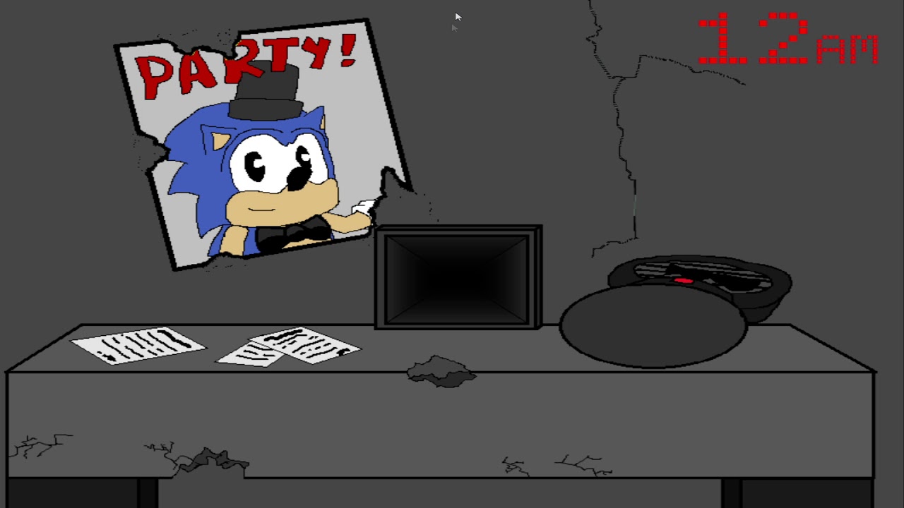 Five Nights At Sonic's 4 | All Jumpscares