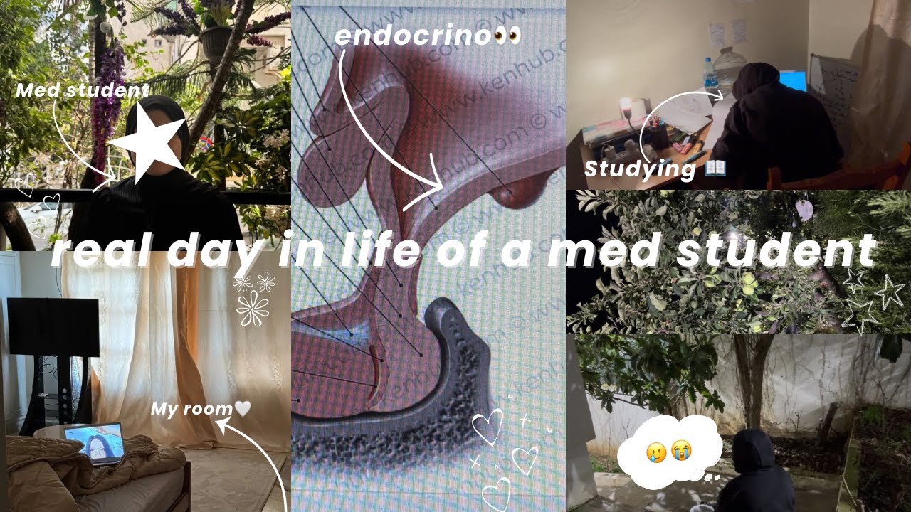 [vlog]: realistic day in my lifeكطالبة طب￼ + studying motivation 🤍🇩🇿(story time+new stuff+fasting…)￼