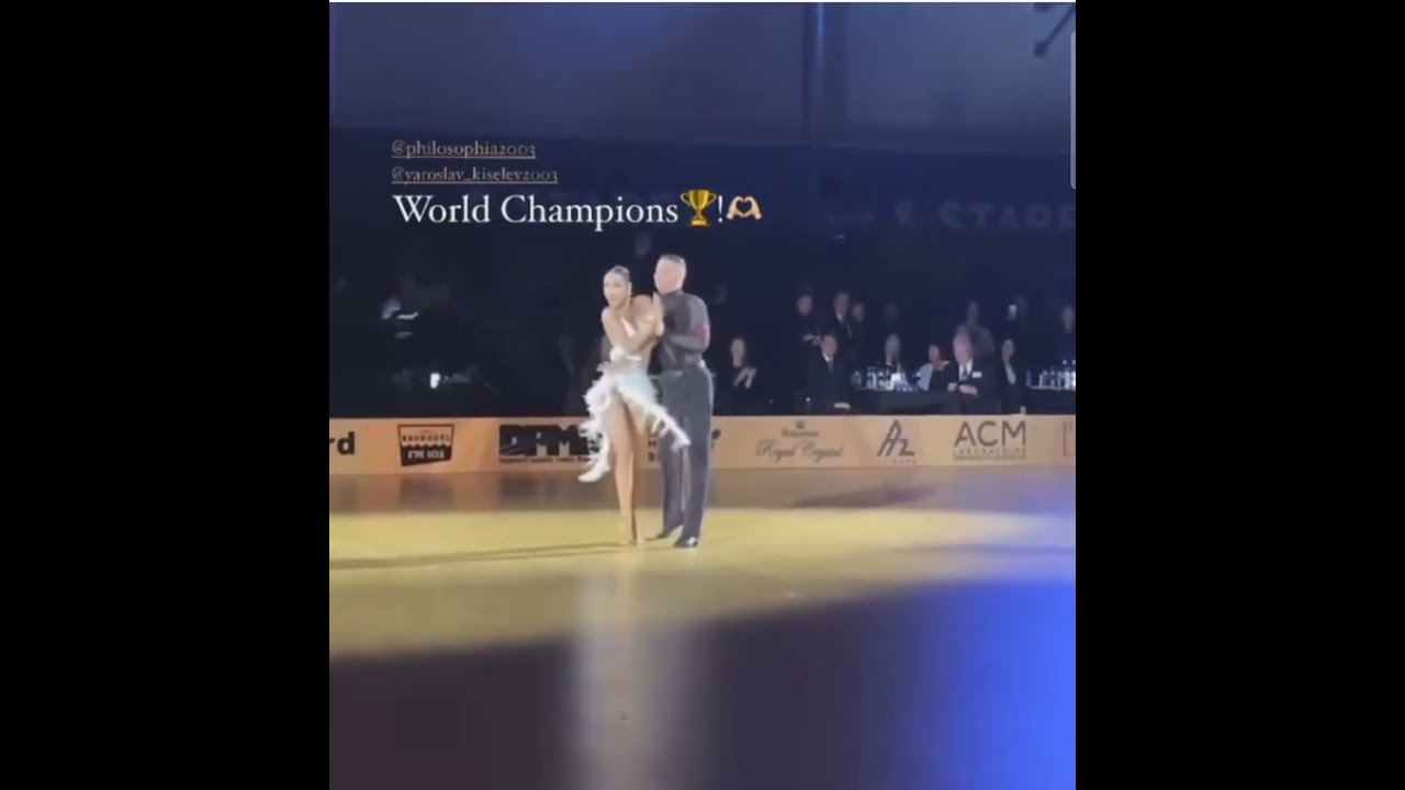 Yaroslav kiselev & Sofia Filipchuk-World Championship under 21.