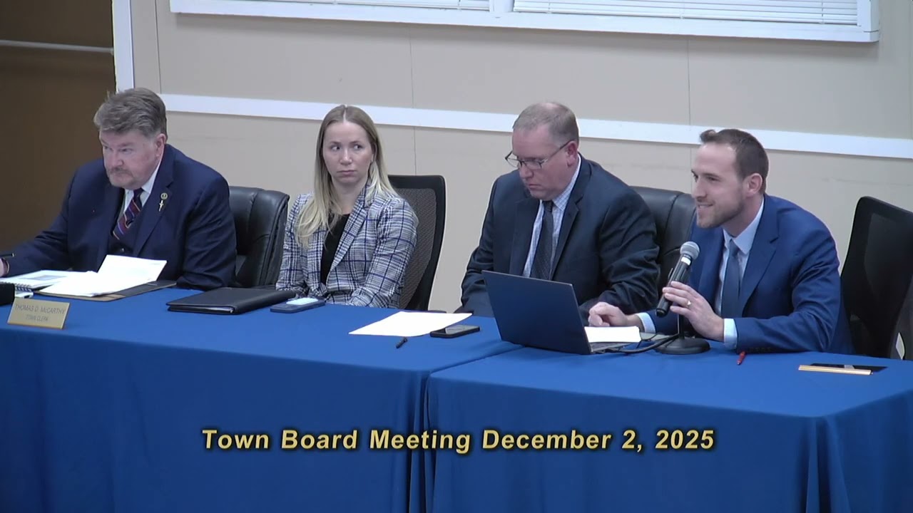 Town Board Meeting 12/2/2025