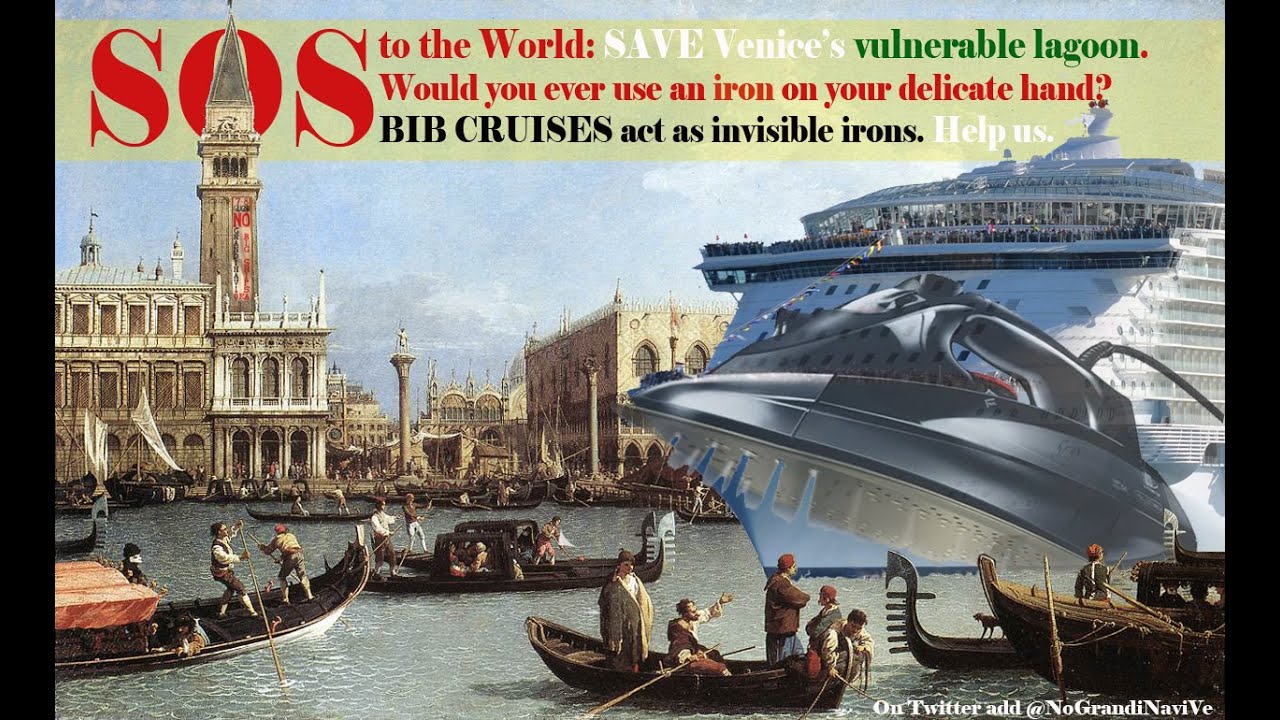 I send an S.O.S to the world: the venetian lagoon is dying