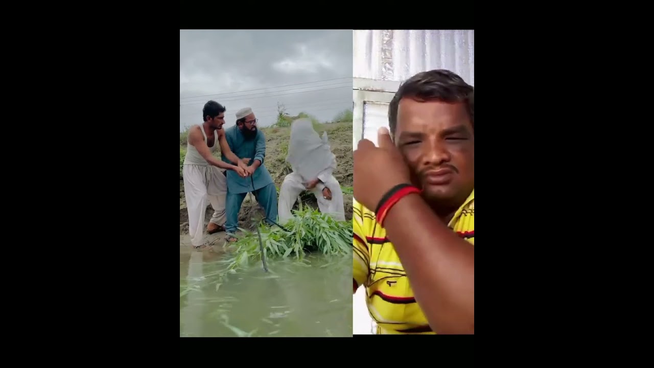 छोटे तालाब में इतनी बड़ी मछली देखिए😱😱#comedy #machhali #funny #viralvideo #shorts
