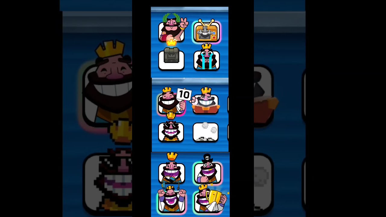 Comment the Best King Emote of Clash Royale ?