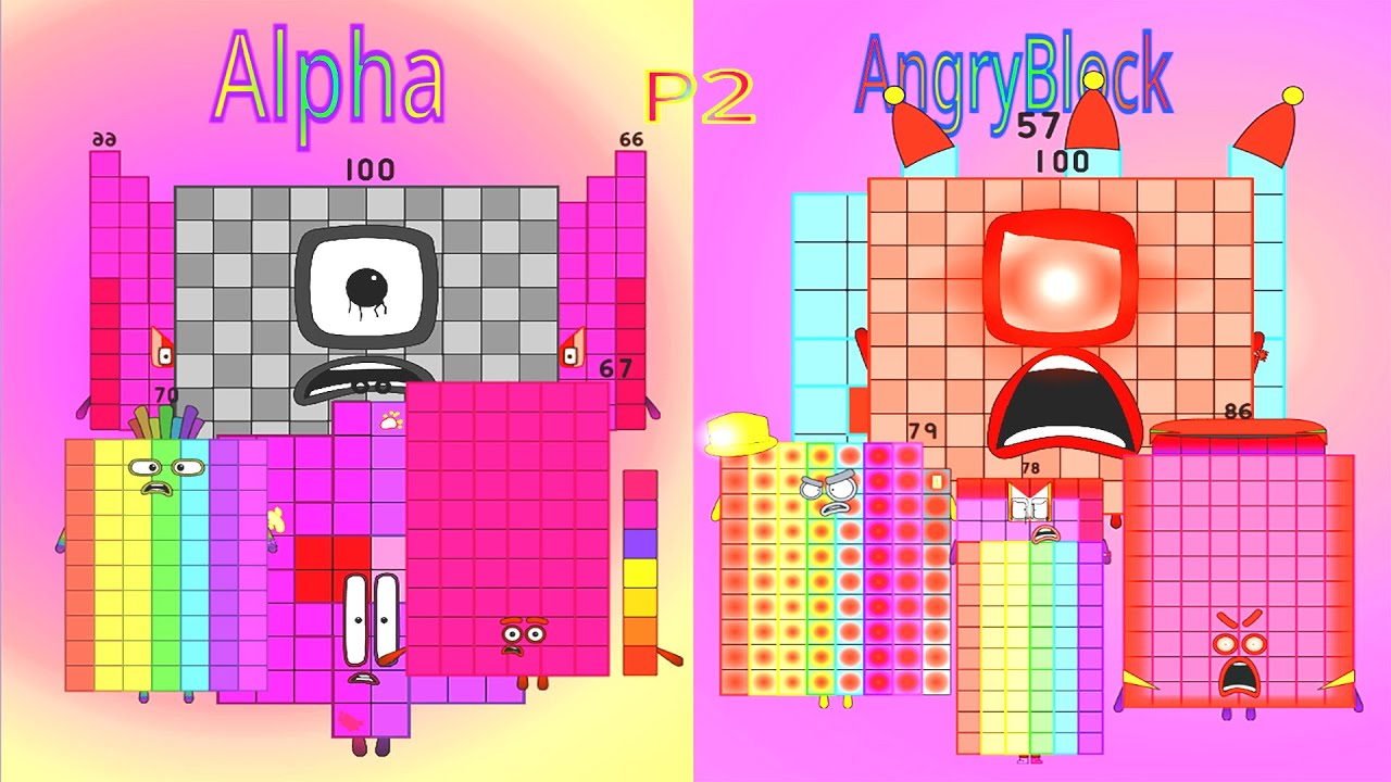 Uncannyblocks Band Alpha Different (51-100) Vs AngryBlock Band Very Different. Who win ?
