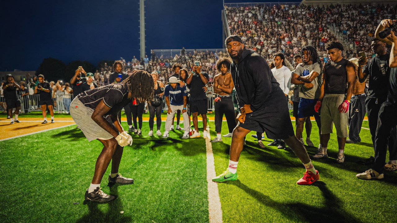 NFL Legend Got LOCKED UP By a TEENAGER..($10,000 Dallas 1on1's w/ Dez Bryant)