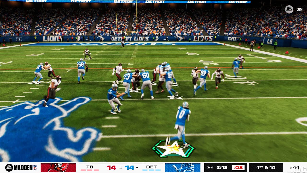 Madden NFL 26 - Tampa Bay Buccaneers vs Detroit Lions - Gameplay (PS5 UHD) [4K60FPS]