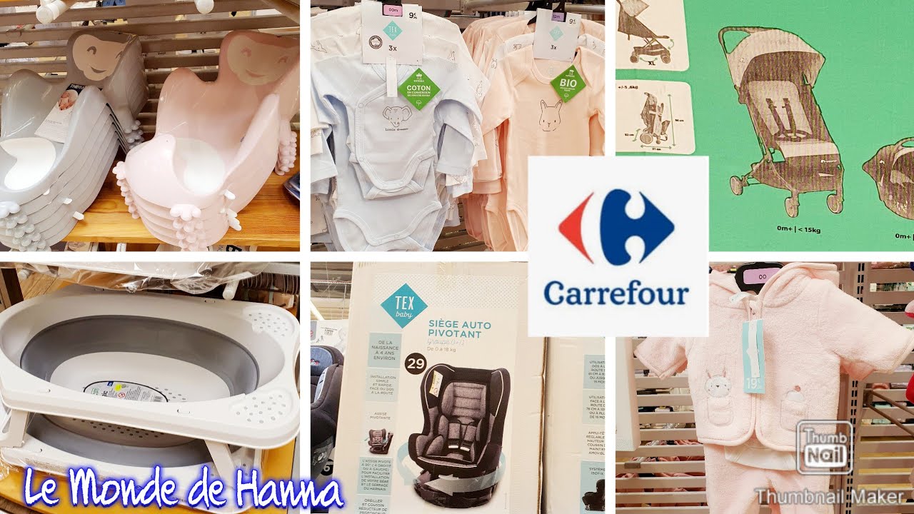CARREFOUR FRANCE 04-08 MODE PUÉRICULTURE BÉBÉ 🚼