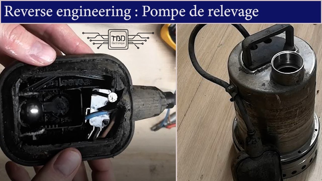 Pompe de relevage : Reverse engineering
