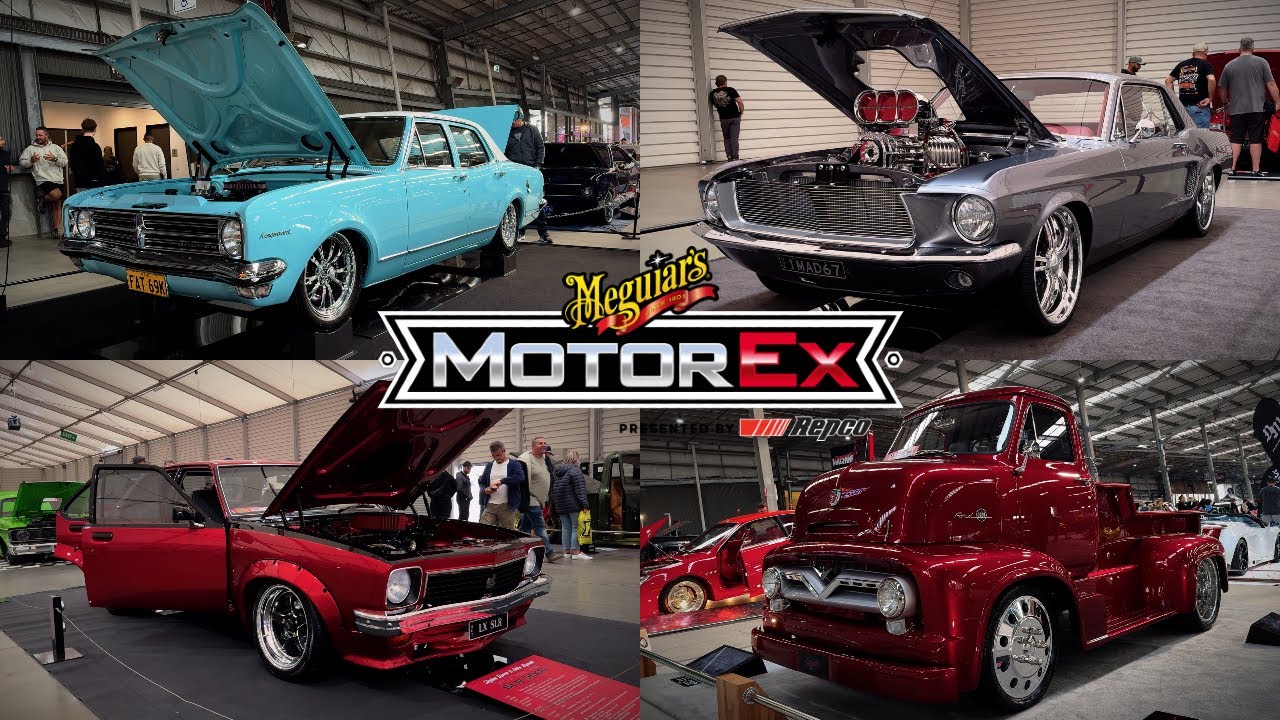 Australia's Best Show Cars - Meguairs Motorex 22 2024