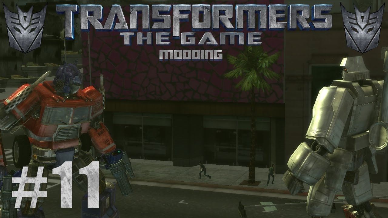 МЕГАТРОН G1 ПРОТИВ ОПТИМУСА ПРАЙМА G1 | Transformers: The Game Modding #11