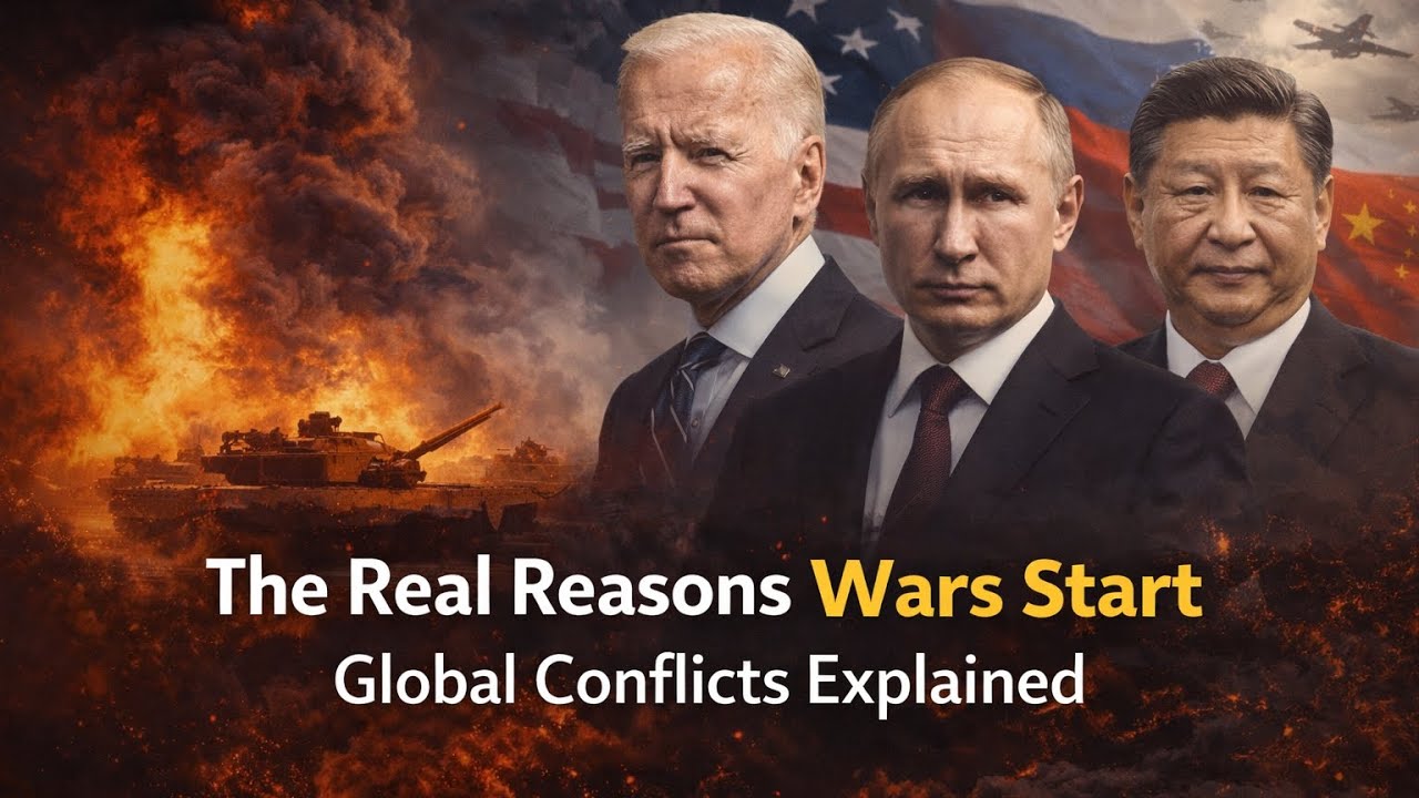 The Real Reasons Wars Start | Global Conflicts Explained