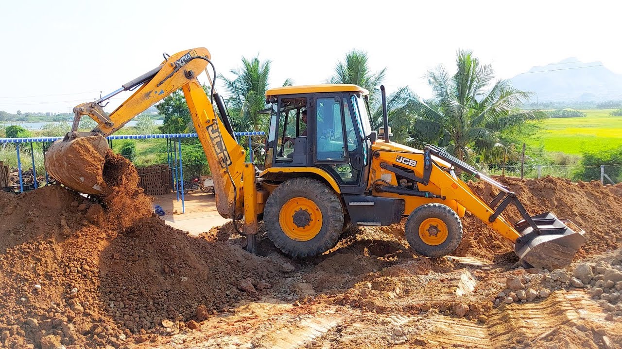 JCB Working for Sandy Place | JCB | Mud Creates Work