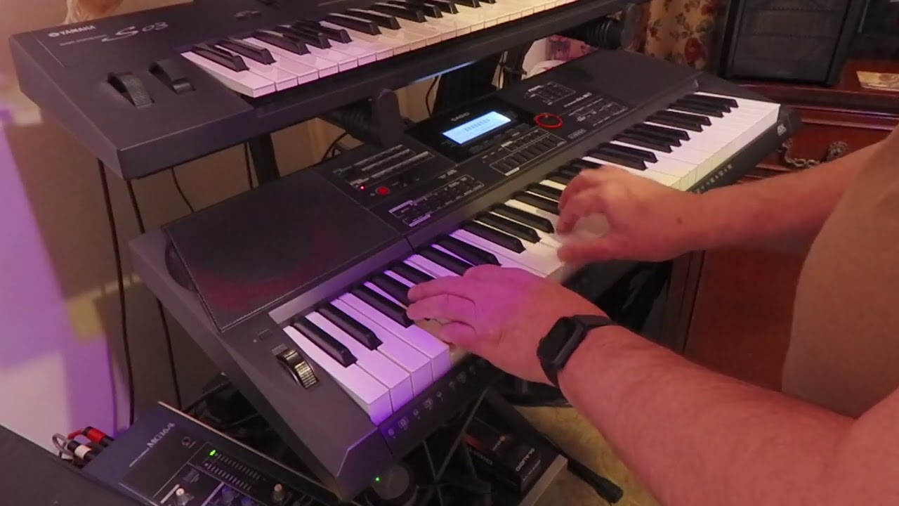 Casio CT-X5000, The Ice Storm Wasn't Stopping This Video! And It Didn't!