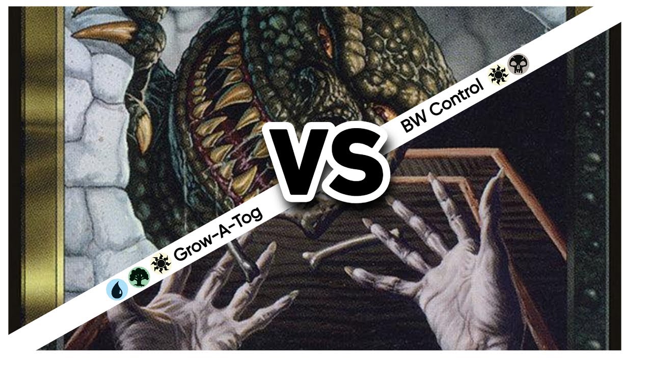 MTG Premodern (SWE) Grow-A-Tog vs BW Control [Gameplay]