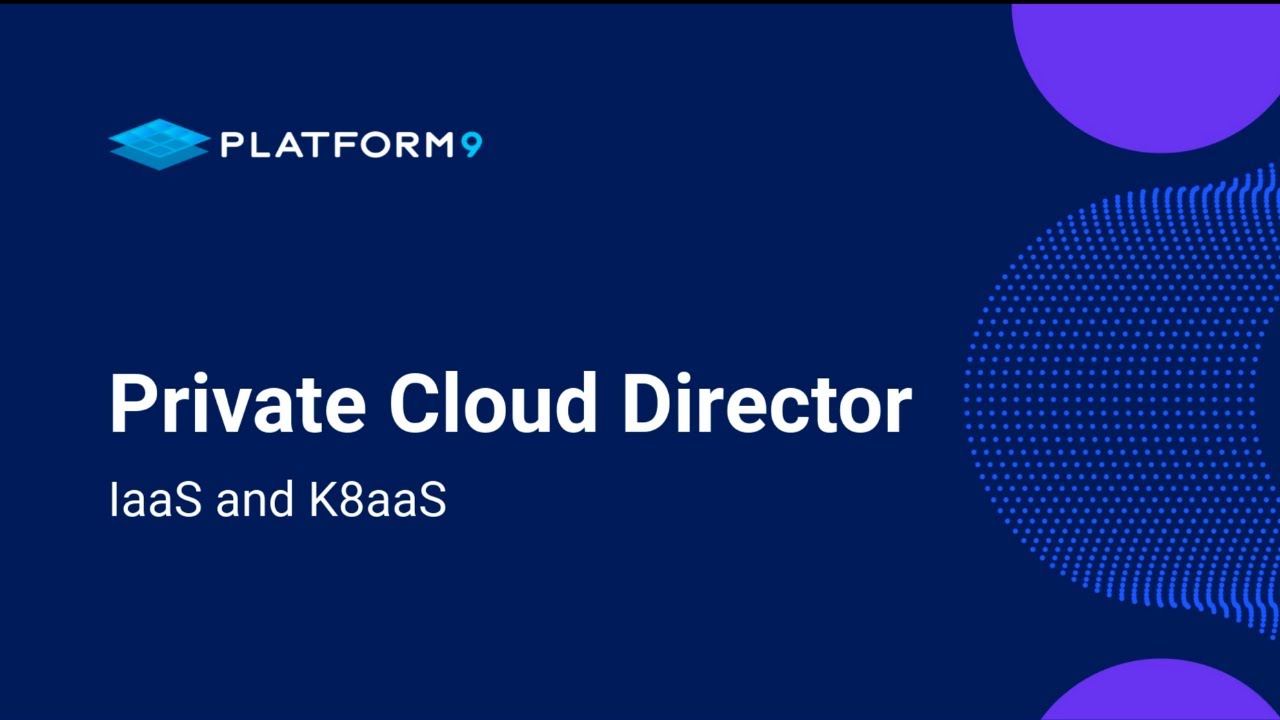 Overview of Private Cloud Director