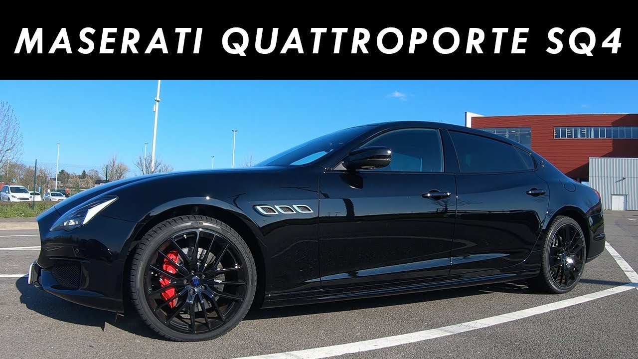 ESSAI MASERATI QUATTROPORTE SQ4 ! UN V6 FERRARI !