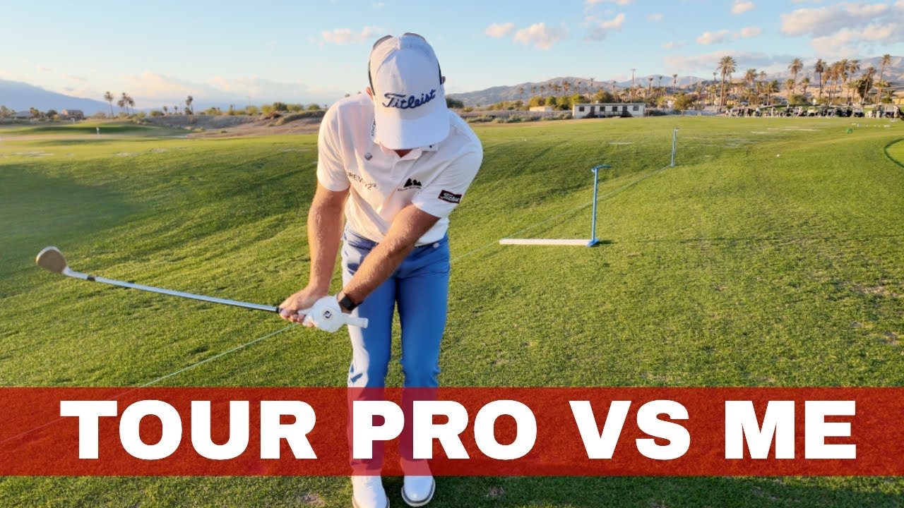 A Tour PRO Challenged ME and REVEALED HIS SHORT GAME SECERTS #golf