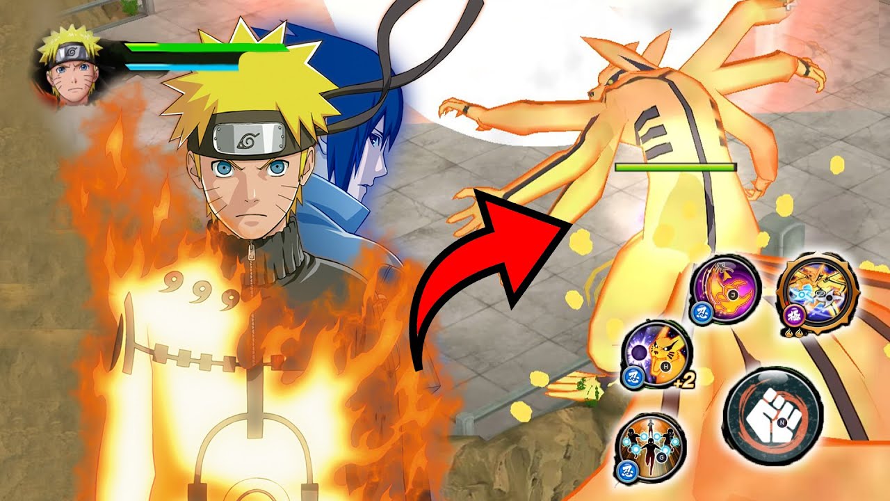 NARUTO FINAL & SASUKE FINAL MENGHANCURKAN KONOHA | Naruto X Boruto Ninja Voltage