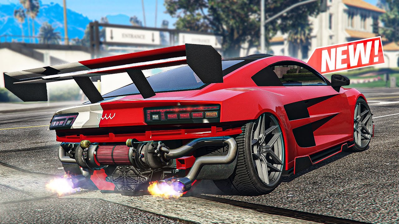 GTA 5 Online - The LAST ONE? NEW Obey 10F (Audi R8)