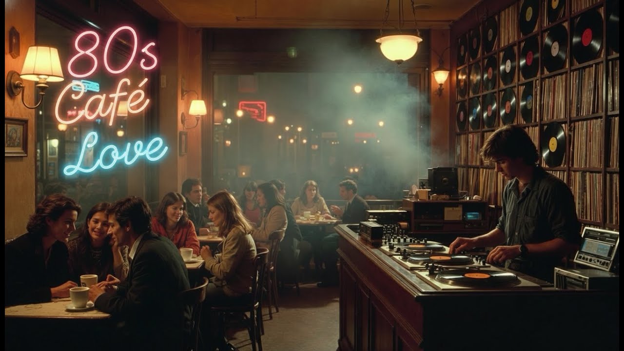 80s Café Love | Romantic Euro-Disco | Vinyl Nights & Café Memories