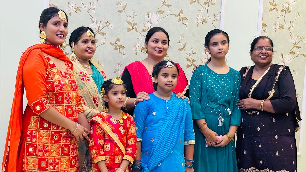 TEEYAN DA MELA| TEEJ CELEBRATION WITH COLONY MEMBERS | HARSIFAT KAUR