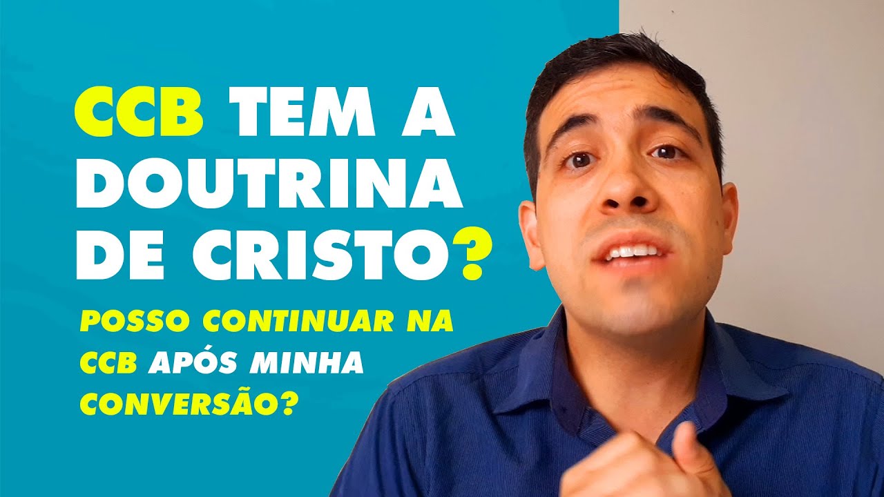 O que &eacute; DOUTRINA para um CCB? Eles conhecem a s&atilde; doutrina de Cristo Jesus? (V&Iacute;DEO 07)
