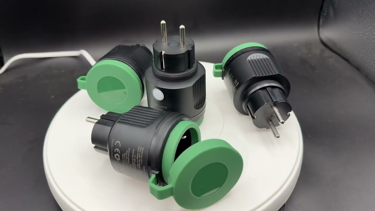 EIGHTREE WLAN Steckdose Outdoor, IP44 Außensteckdose Wasserdicht, WLAN Unboxing und Anleitung