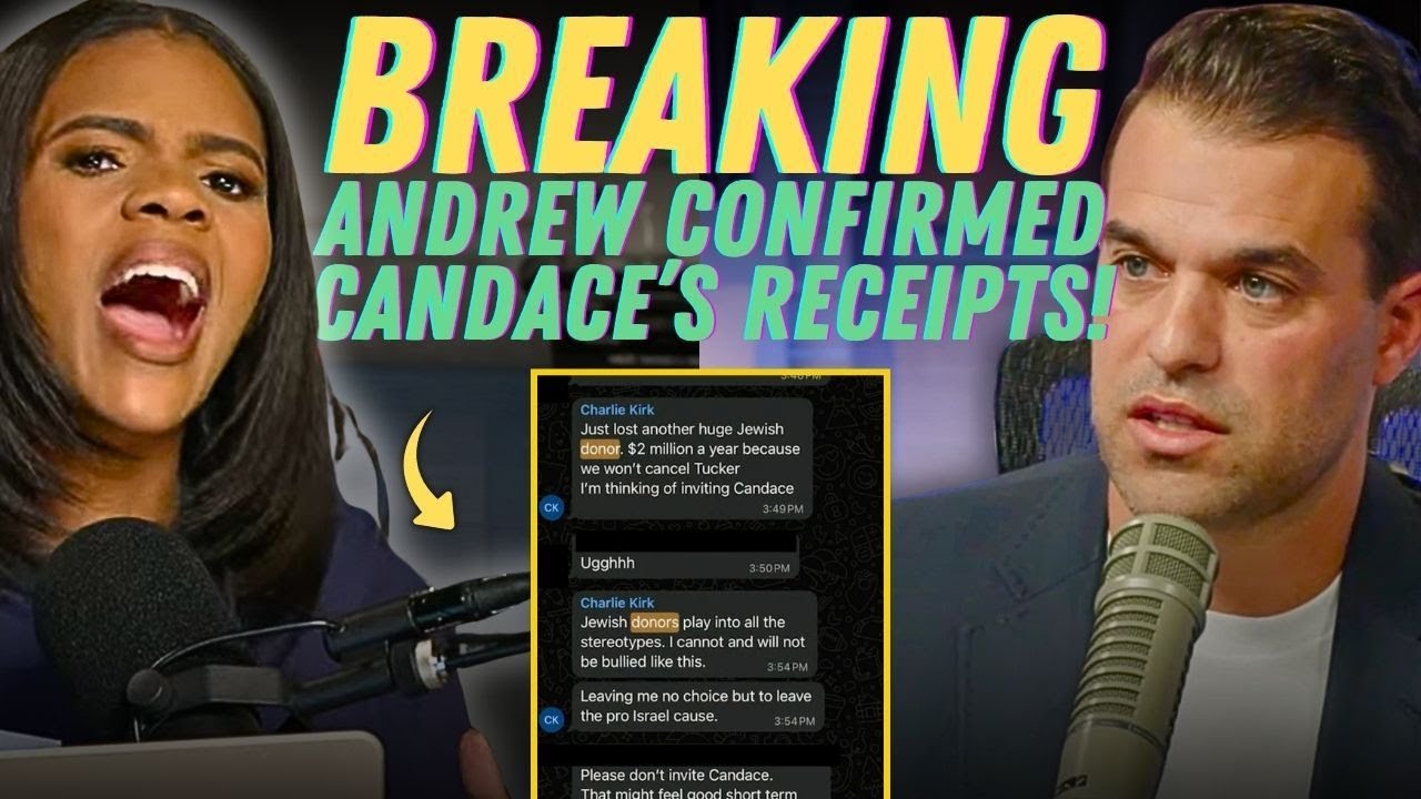 Andrew Kolvet Addresses The Candace Owens' Text Message Scandal