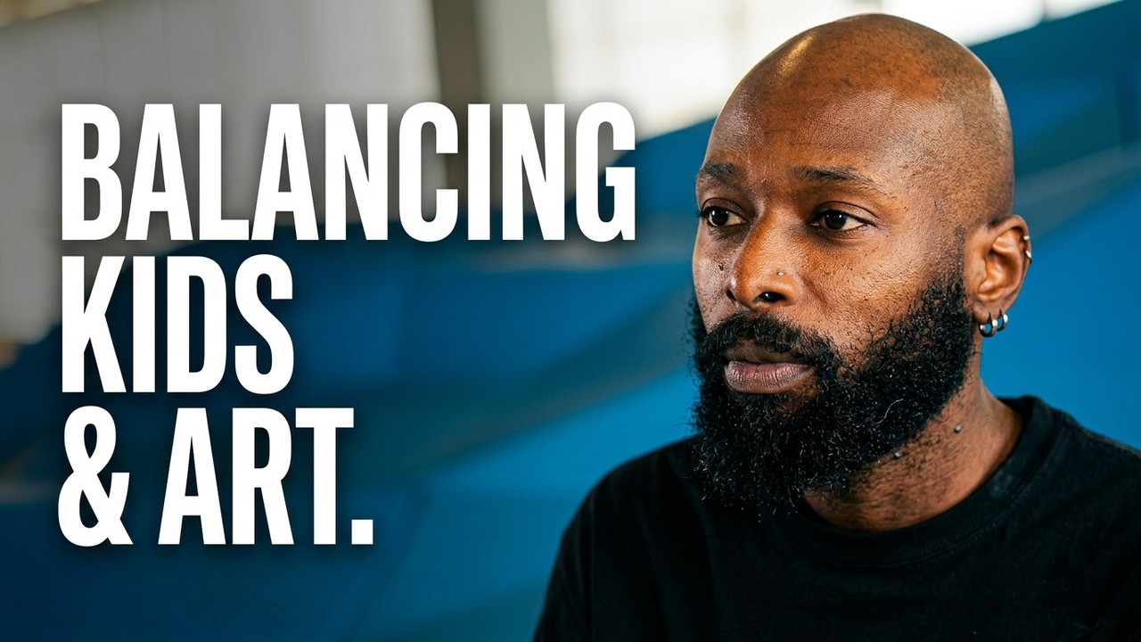 what's the cost of being an artist while raising kids? | toba coker