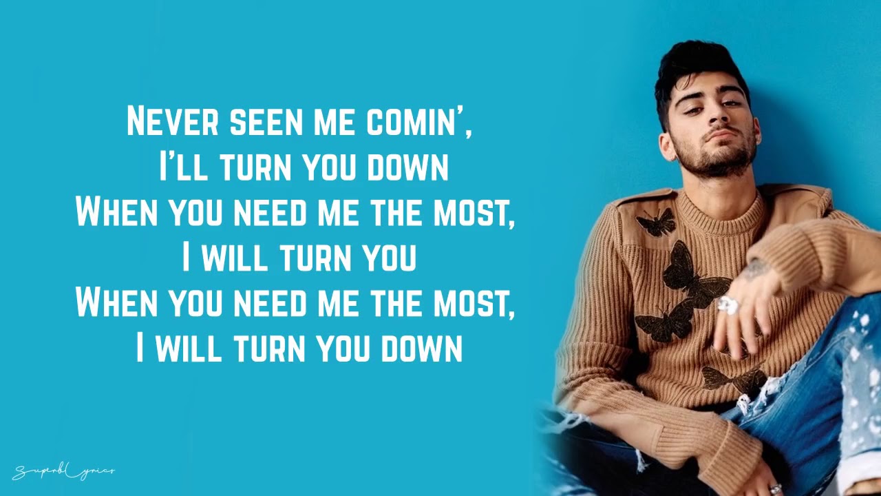 ZAYN -  Entertainer (Lyrics)