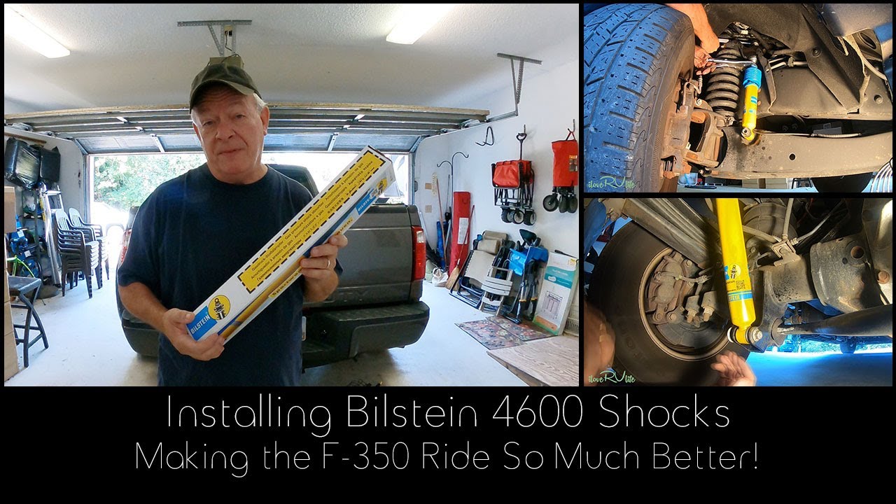 Installing Bilstein 4600 Shocks - A Much Improved F 350 Ride