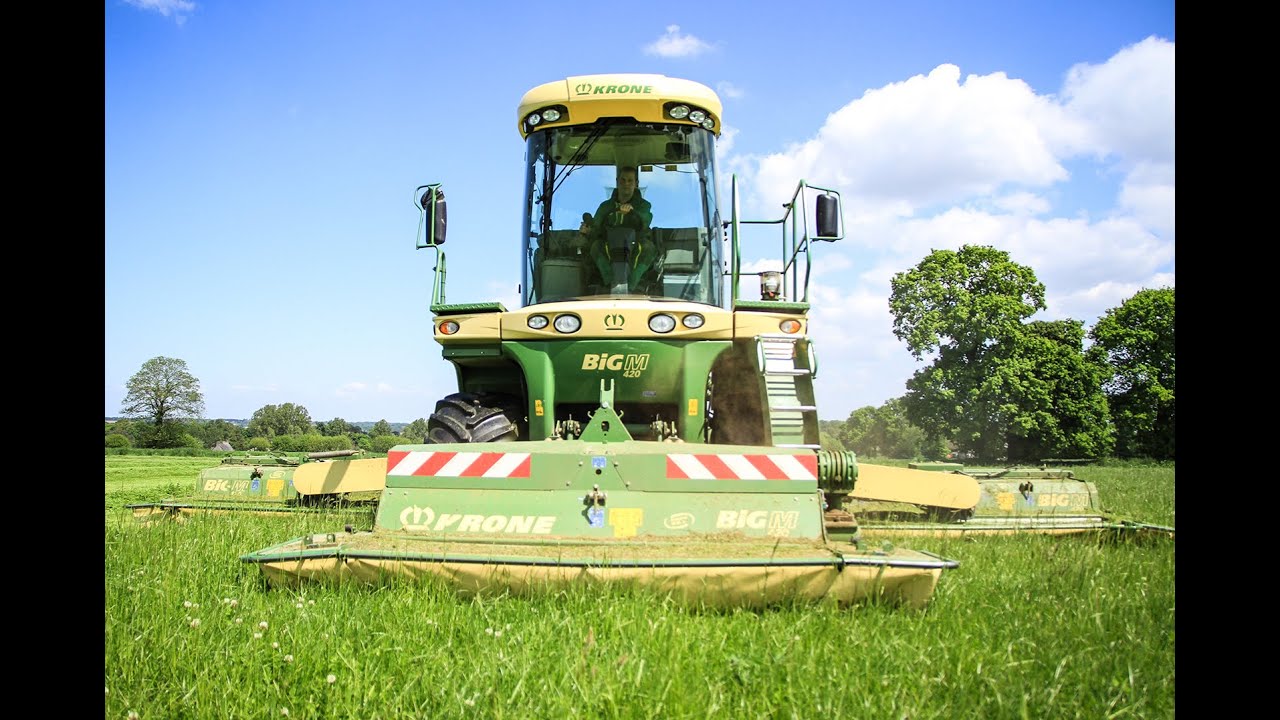 ETA JAN - KRONE BIG M 420 - FAUCHE - GRASS SILAGE