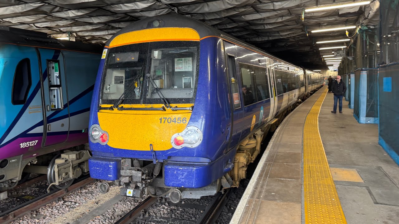 Northern 170 Trains - Scarborough to Hull Rail Ride