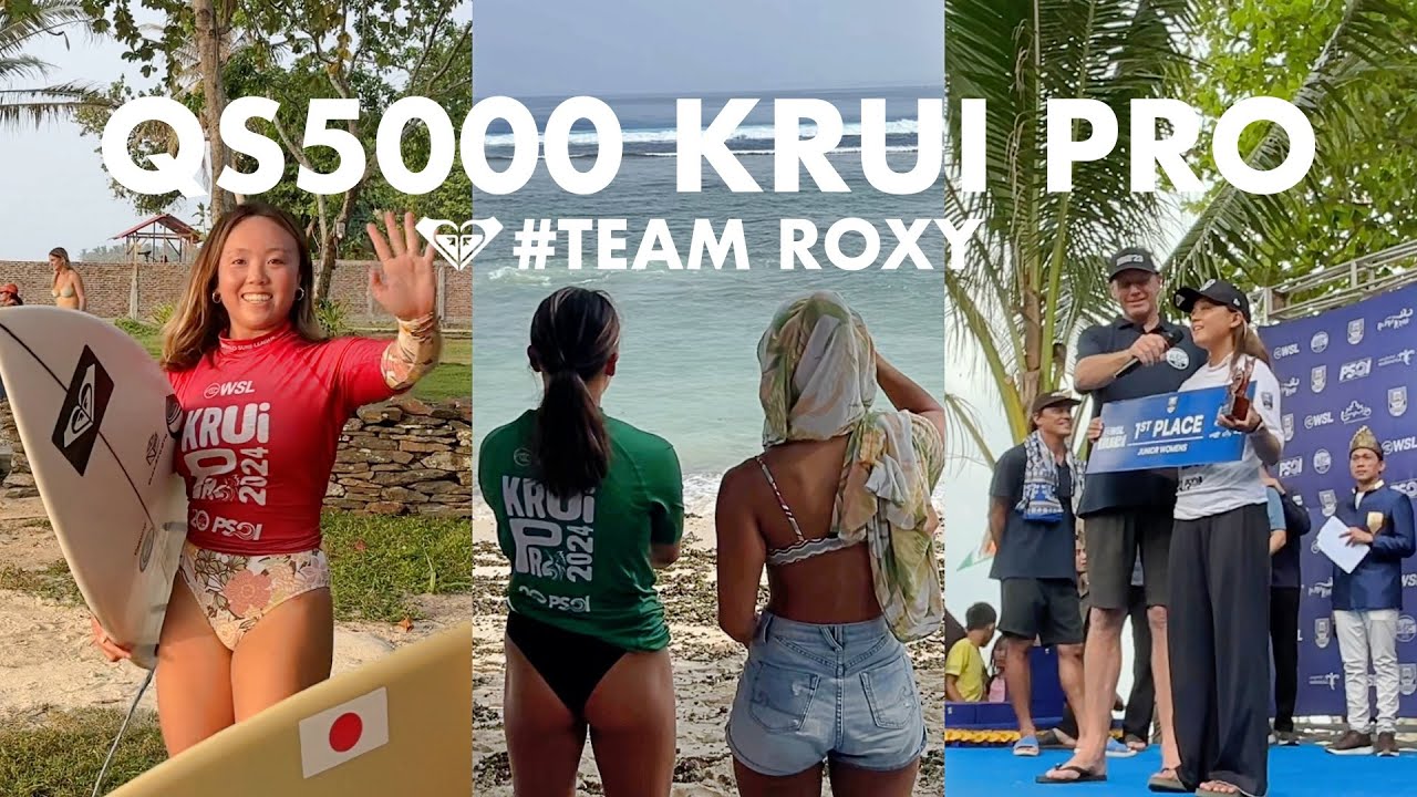 【池田美来のW優勝！】WSL QS5000 🇮🇩KRUI 2024（後編）
