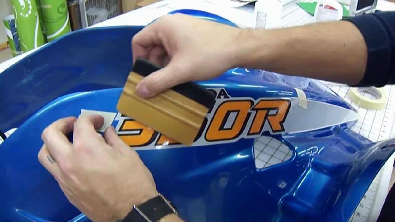 Decal Installation - Honda ATV Quad