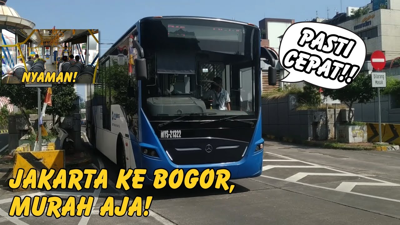 Jalan-jalan Murah Pakai Bis Transjakarta Blok M - Bogor, Cuma 3.500 Aja