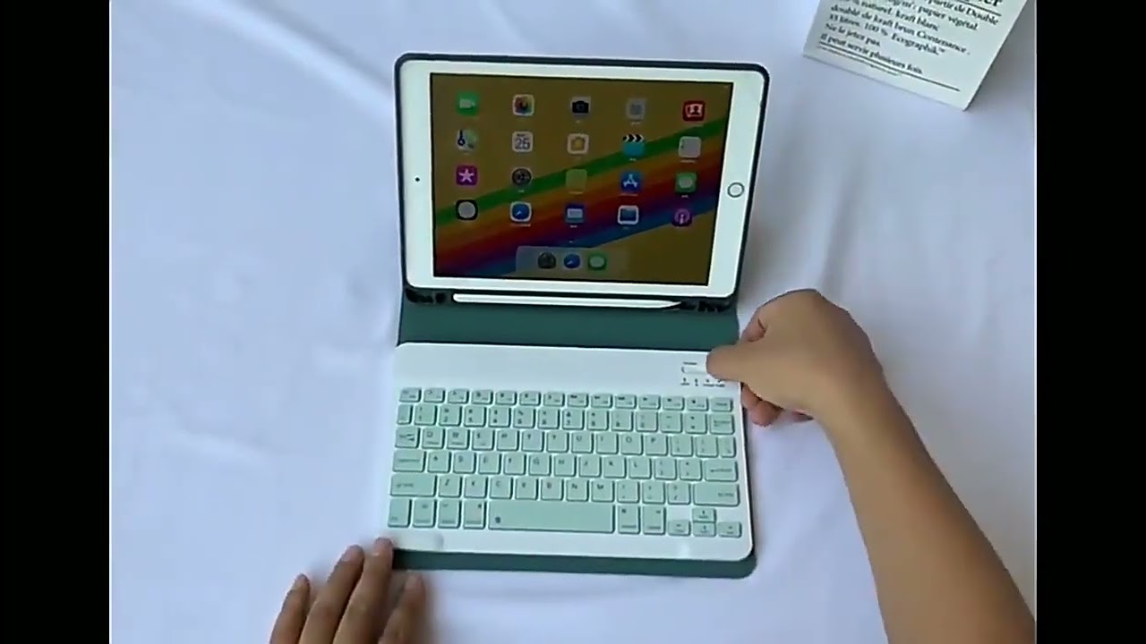 Funda Con Teclado Para iPad 10.5/10.2 (9&ordf; 8&ordf; 7&ordf; Generaci&oacute;n)