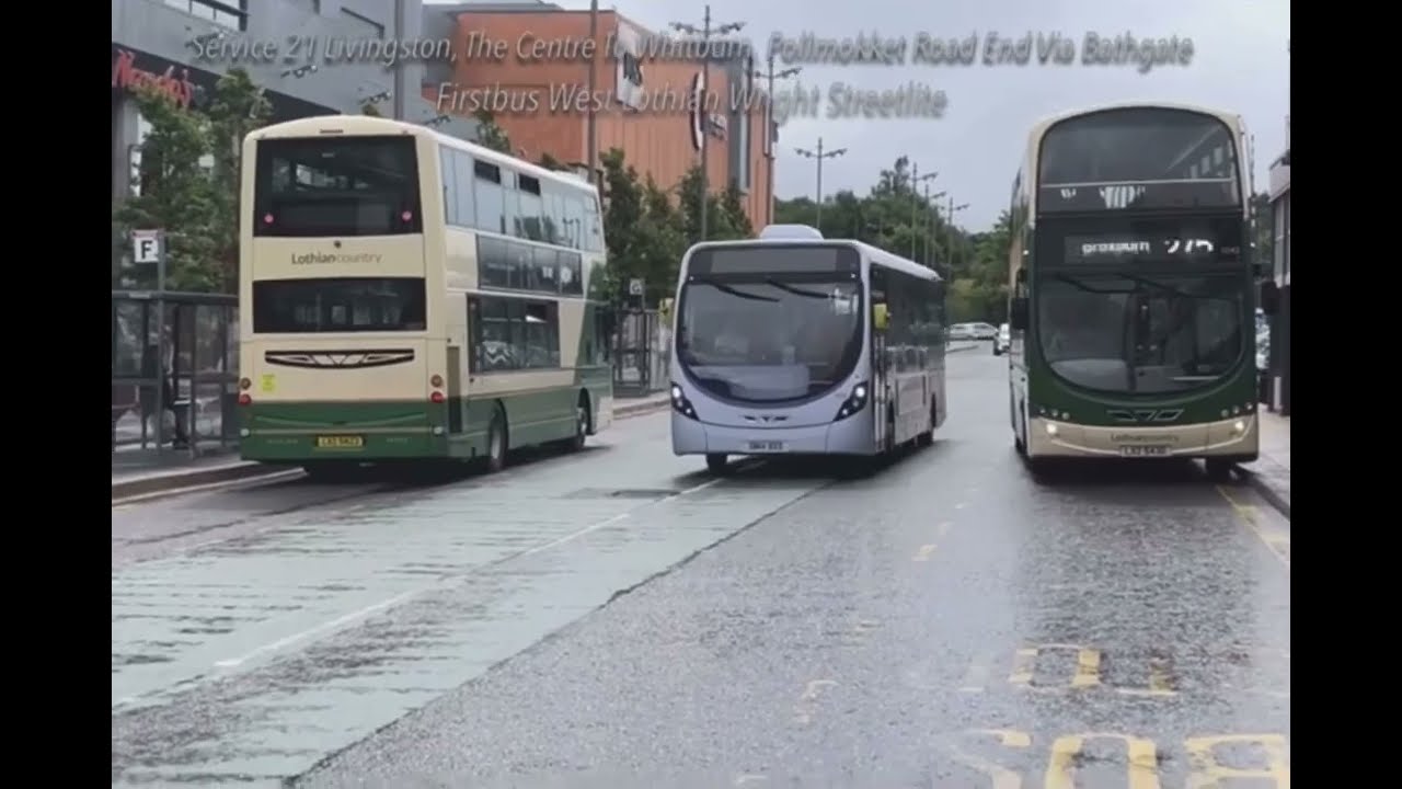 Buses At Livingston Bus Station 11/9/21