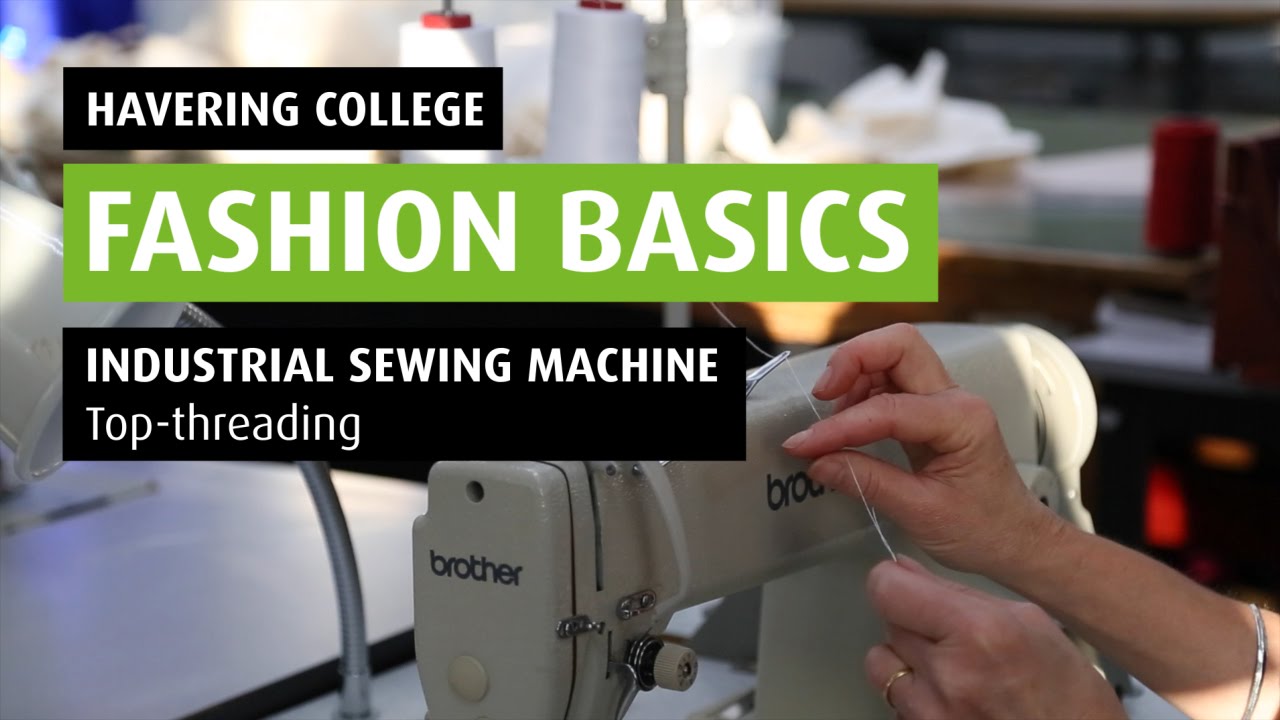 HOW TO: Thread an Industrial Sewing Machine