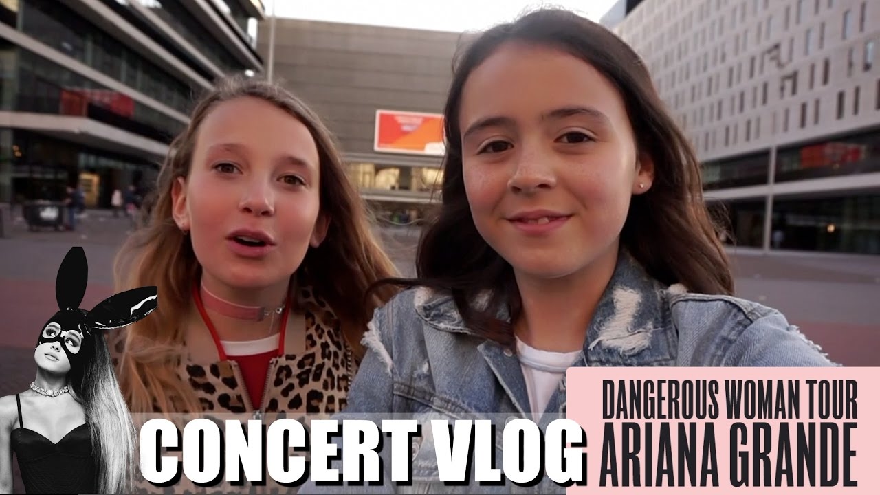 NAAR HET CONCERT VAN ARIANA GRANDE! | DANGEROUS WOMAN TOUR VLOG