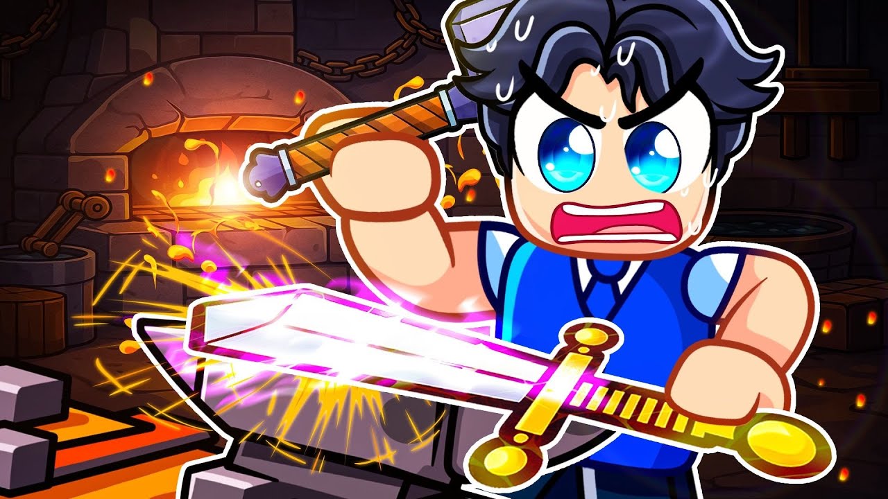 Crafting The RAREST Swords In Roblox The Forge&hellip;