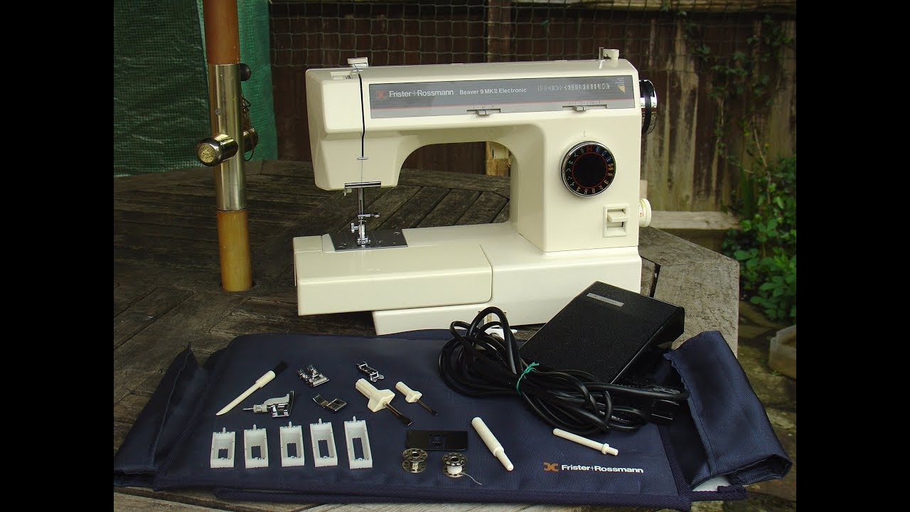 Frister Rossmann Beaver 9 MK II sewing machine
