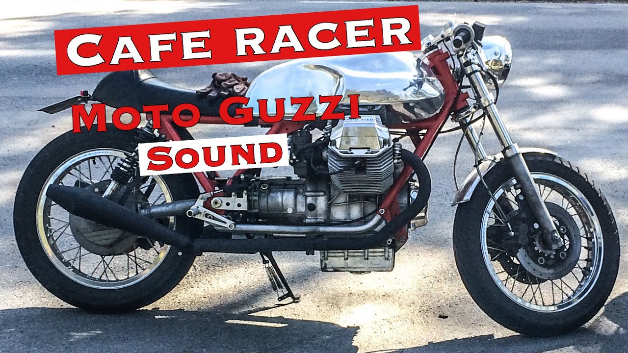 Cafe Racer Moto Guzzi Sound | LeMans 1000 | Mounting head light