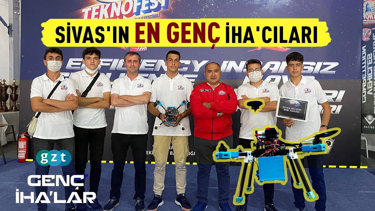 Sivaslı lise öğrencileri İHA üretti