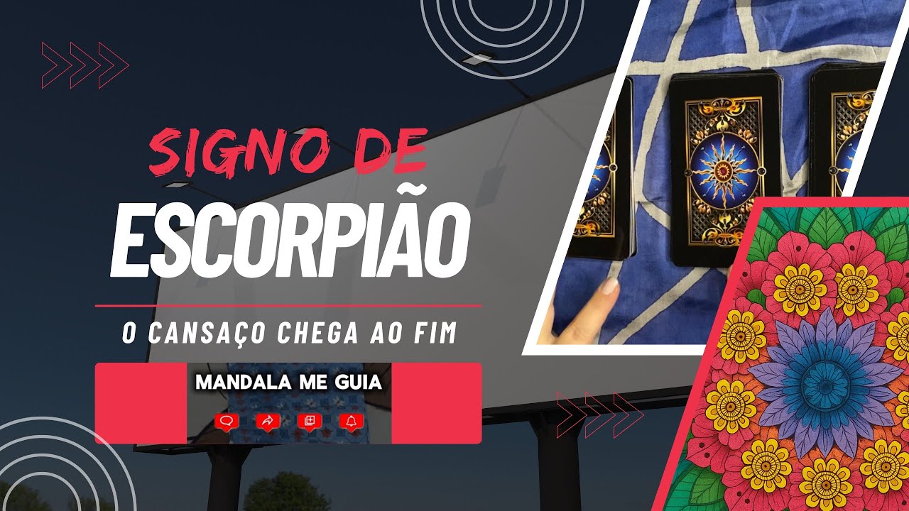 Signo de ESCORPIÃO ♏️ Movimento em direção ao novo!