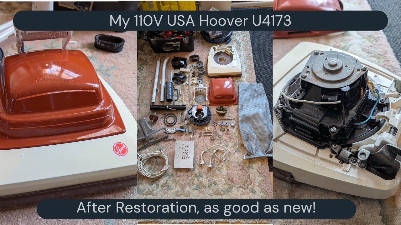 My USA Hoover Convertible U4173 - After Restoration!
