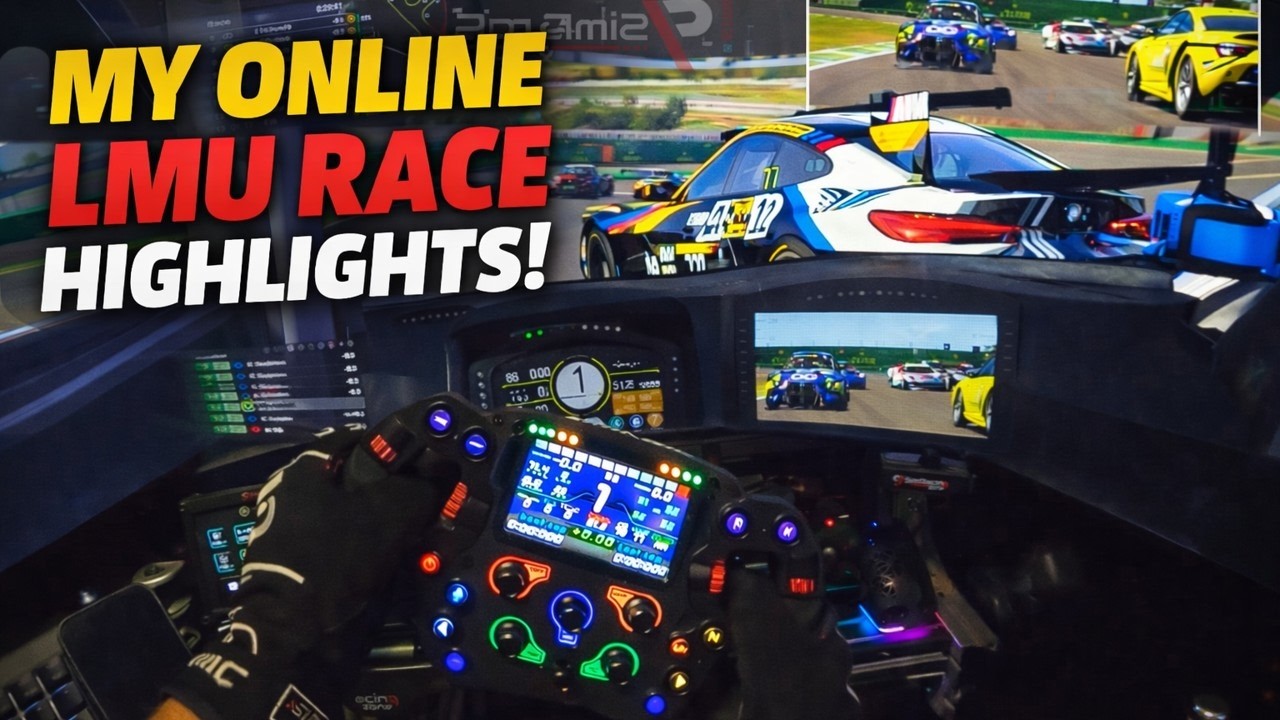 LMU Online Race Highlights - Simagic Alpha mini