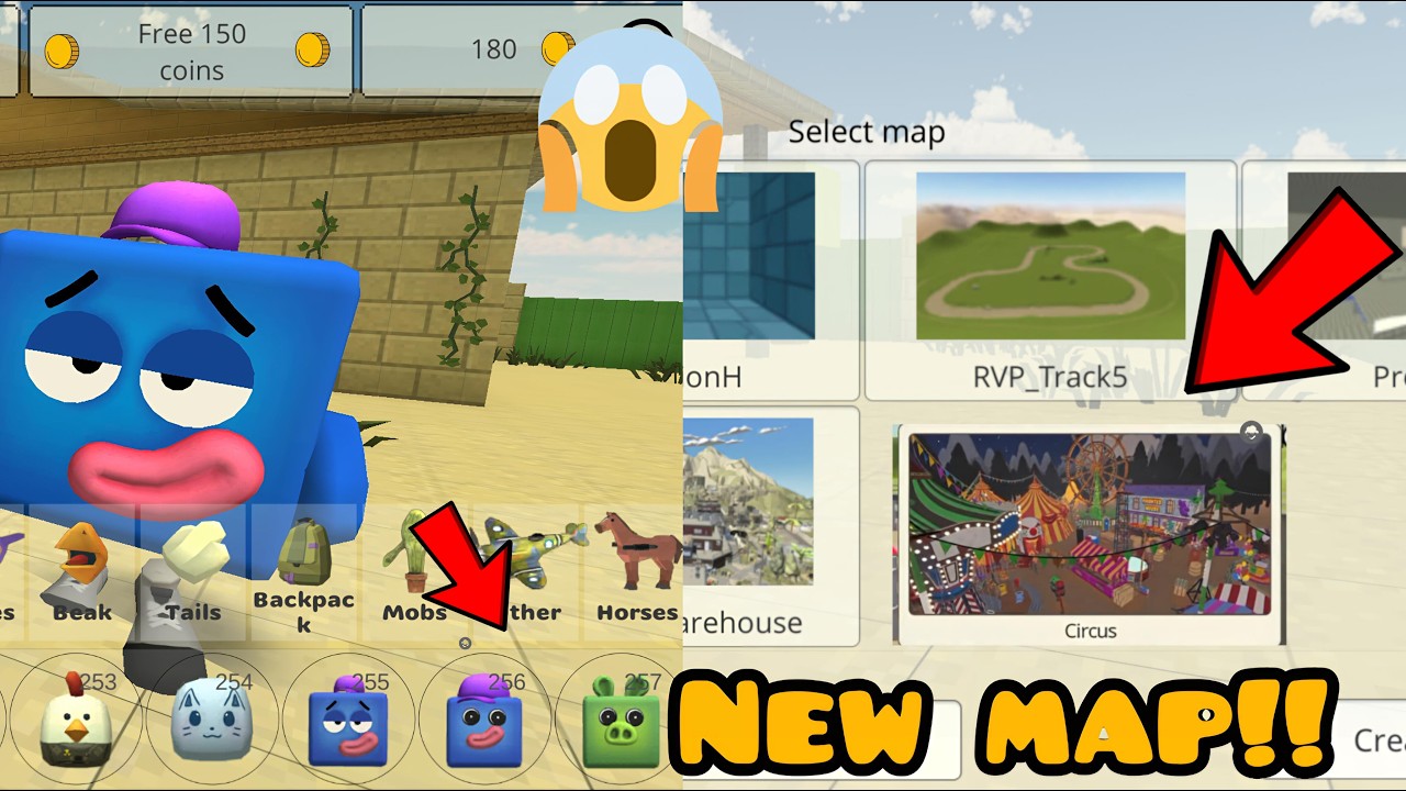 😱NEW UPDATE 6.0.0 IN CHICKEN GUN NEW MAPS!!